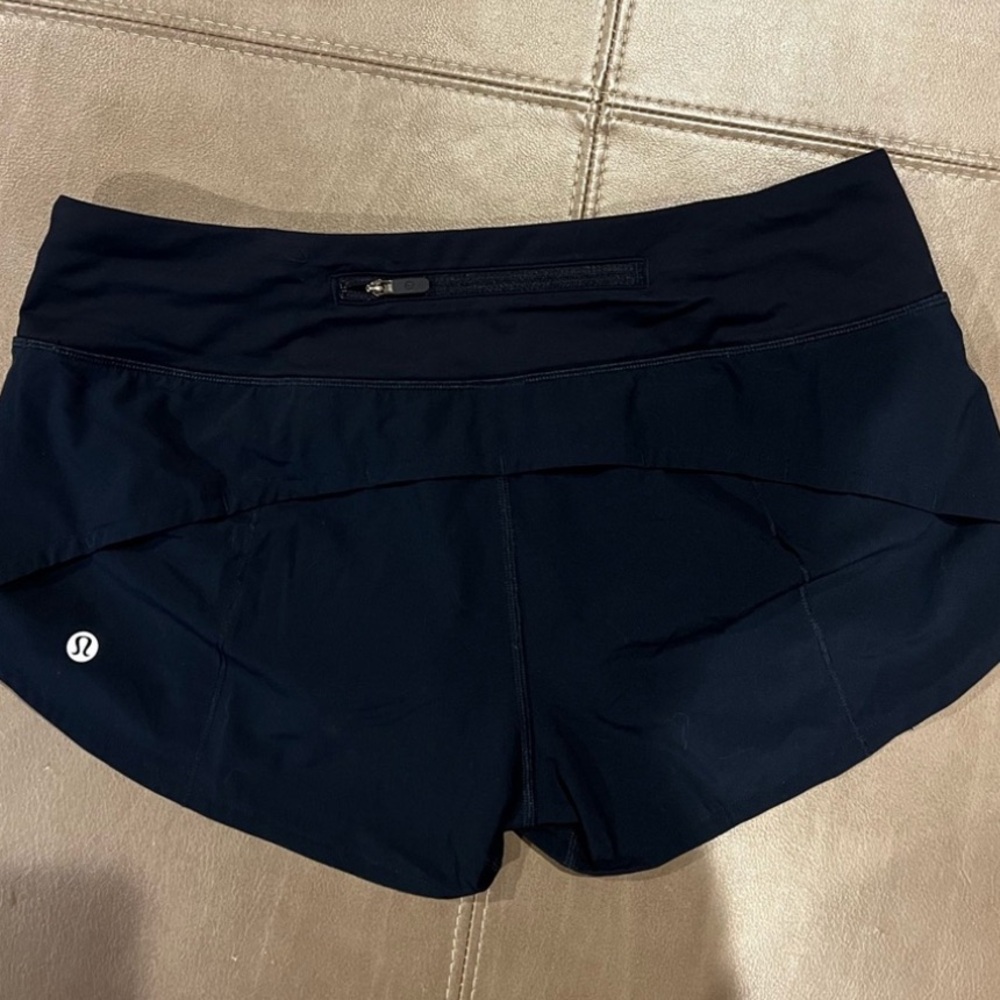 lululemon athletica Navy Layered Athletic Shorts